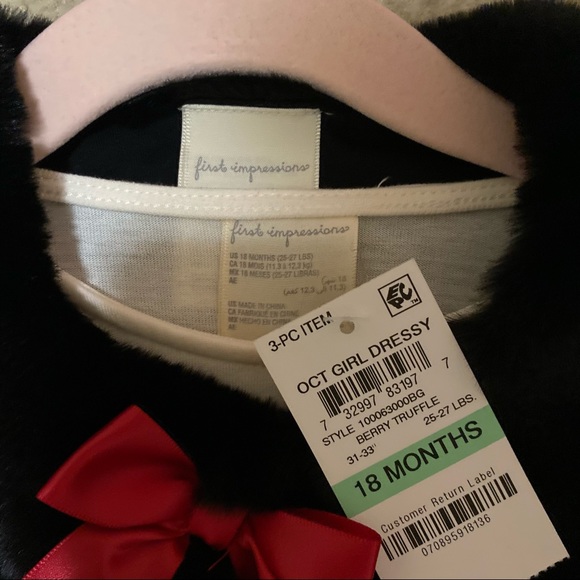 NWT First Impressions 3 piece outfit - Picture 3 of 3